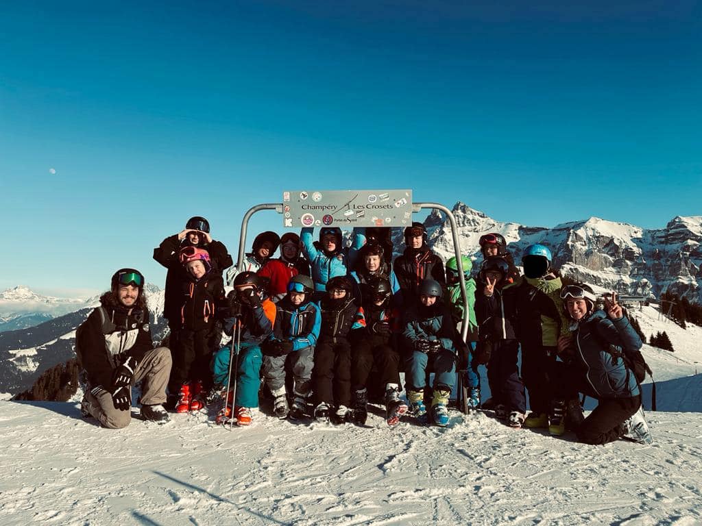 Camp de ski des élèves d’Anhugar