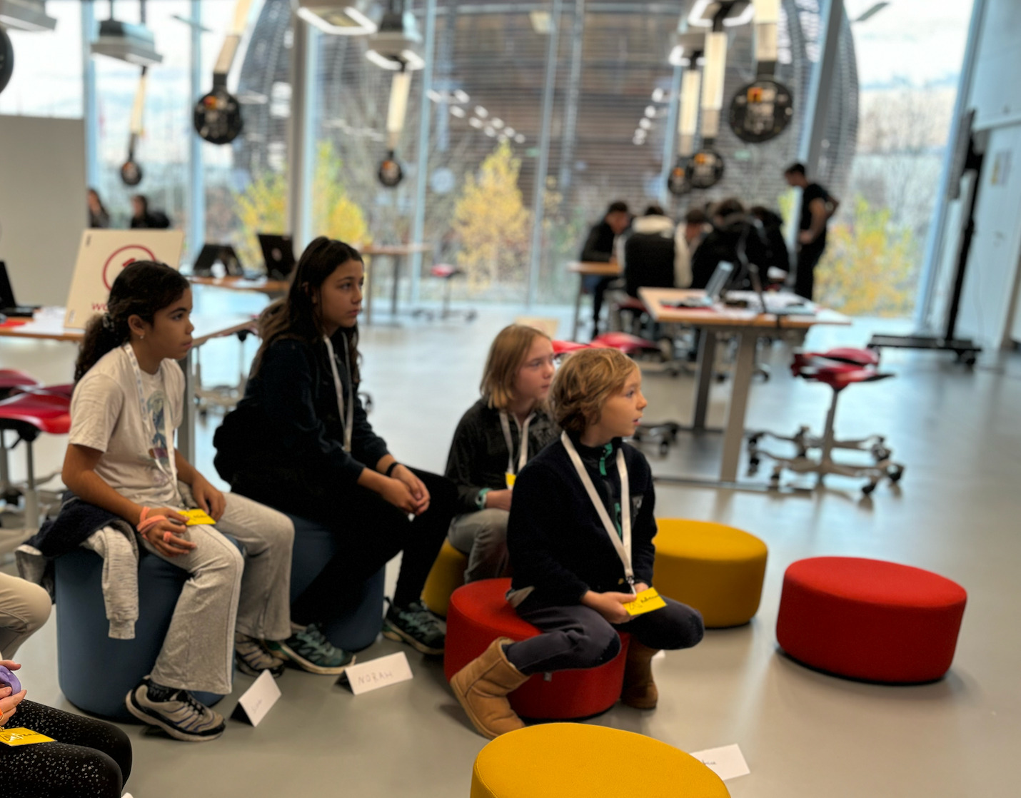Visite du CERN par les élèves d’Anhugar