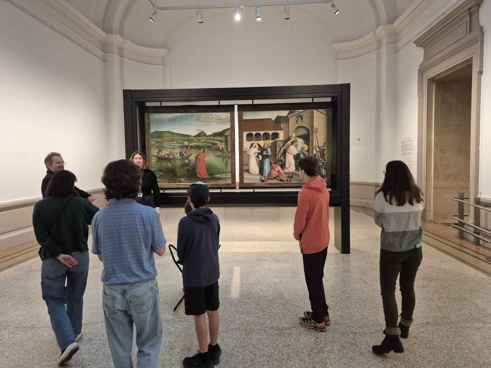 Visite d’un musée de Genève avec les élèves